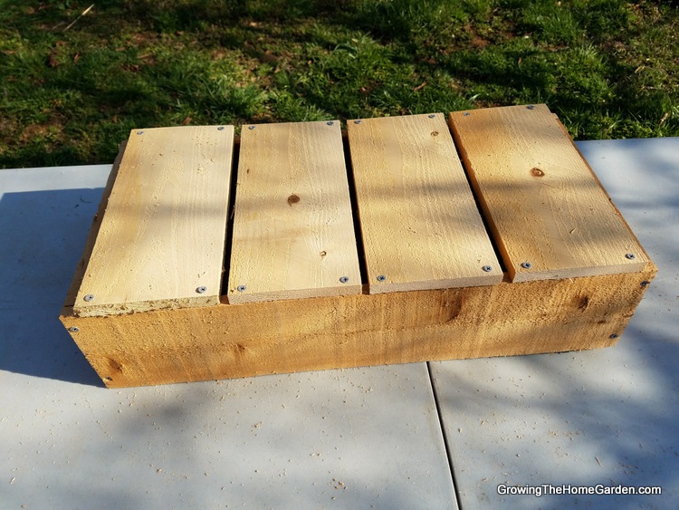 4-Portable Planter Box Project - Cedar Box (4)