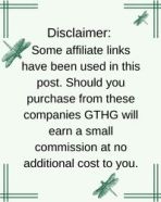 Disclaimer: Some affiliate links have been used in this post. Should you purchase from these companies GTHG will earn a small commission at no additional cost to you.