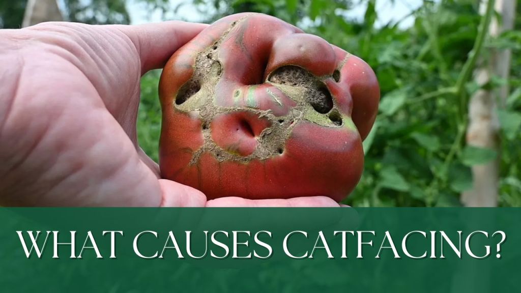 catfacing on tomatoes